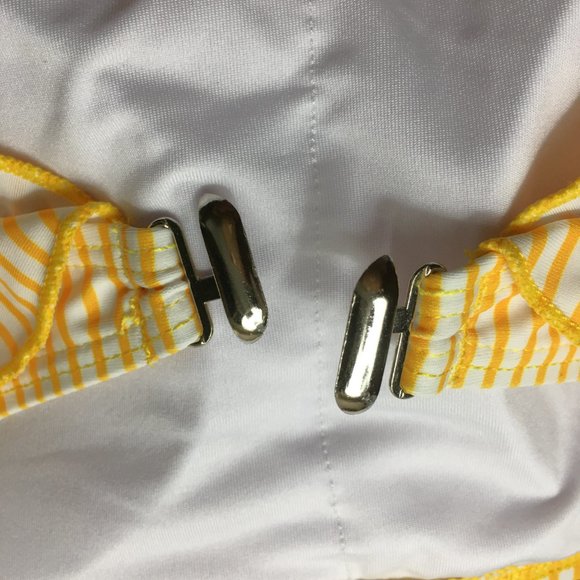 TUTORUTOR Double Flounce Bandeau High Waist Bikini NEW!! - Picture 13 of 13